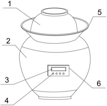 一种酸豆角加工用腌制容器的制作方法