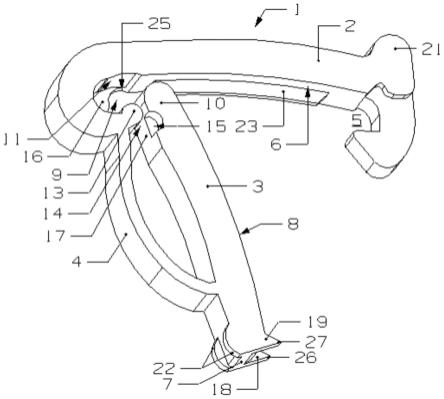 用于夹闭组织的高分子夹的制作方法