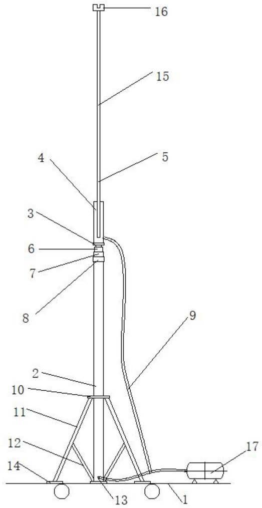 一种移动式500kV线路接地线辅助拆装工具的制作方法