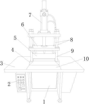 一种铝制品加工用成型机的制作方法