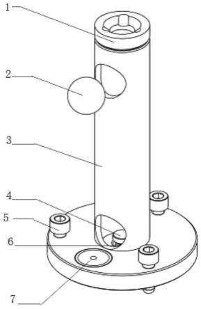 一种激光跟踪仪虚拟点投影实体化工装的制作方法