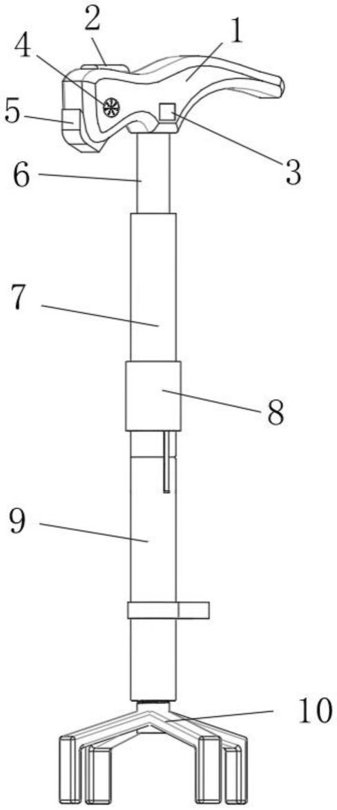 一种具有报警功能的助老拐杖的制作方法