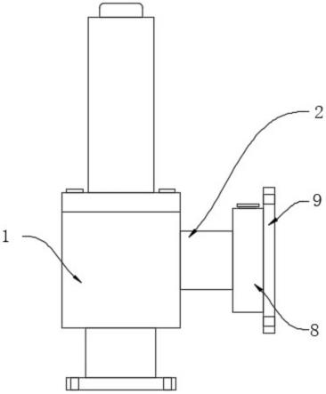 一种安全阀安装结构的制作方法