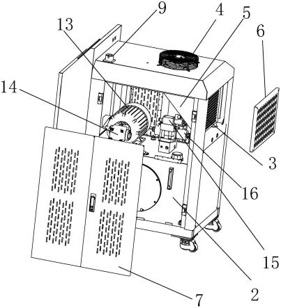 分体式缩径机液压站设备的制作方法