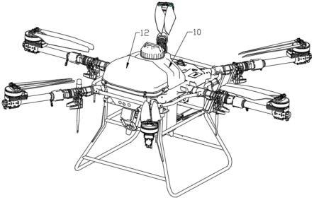 一种载重22公斤的六旋翼短臂植保无人飞机的制作方法
