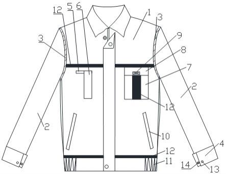 一种夏季工作服的制作方法