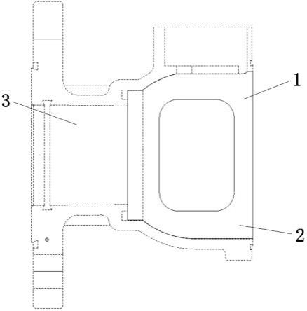 衬氟球阀阀体腔体检具的制作方法