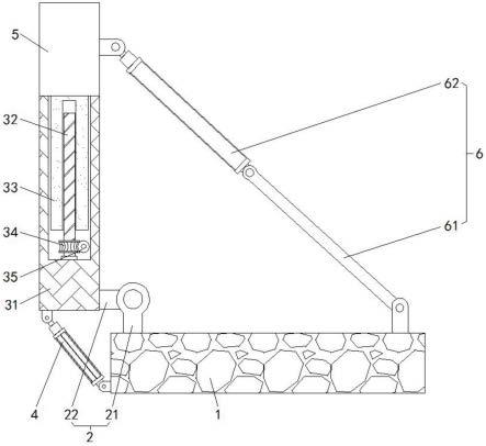 一种建筑基坑内支护结构的制作方法