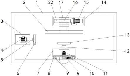 一种球墨铸铁井盖加工用磨砂机的制作方法