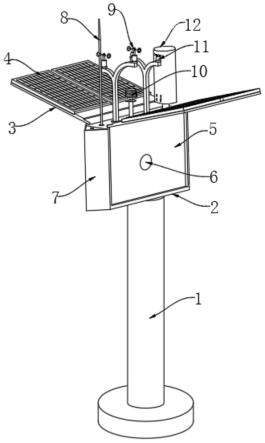 一种户外充电设备装配设计用环境数据采集装置的制作方法