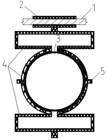 一种高空架体搭设和拆除时使用的安全绳固定装置的制作方法