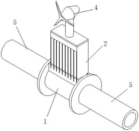 一种建筑排水热能利用回收系统的制作方法