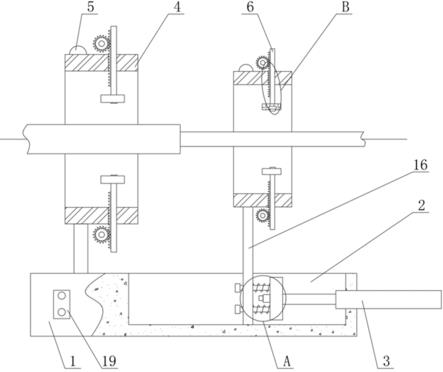 一种机电工程用异口径轴杆焊接辅助装置的制作方法