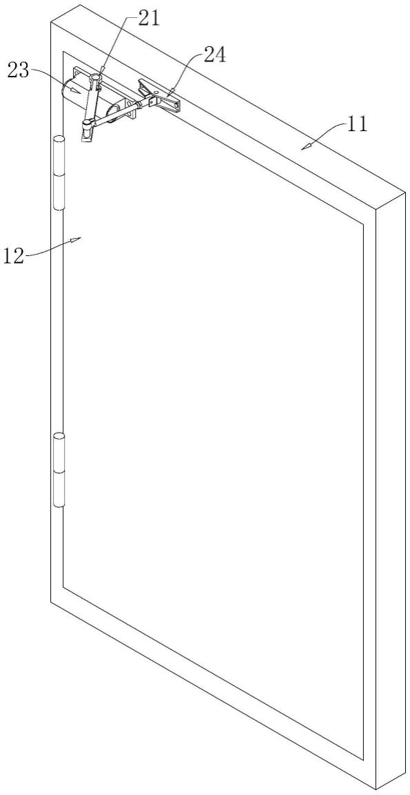 一种具有安全闭锁装置的防火门的制作方法