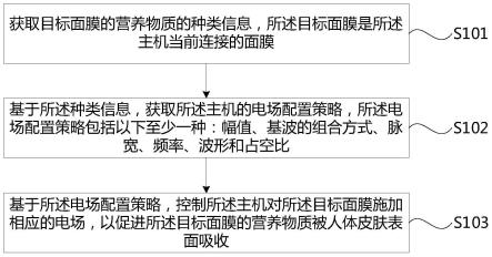 电子设备、皮肤护理方法、系统及计算机可读存储介质与流程