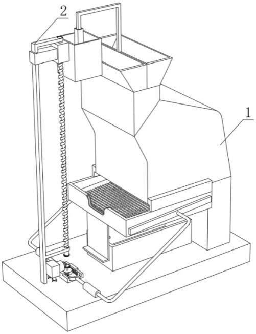一种具有分级循环处理功能的膨润土猫砂破碎机的制作方法