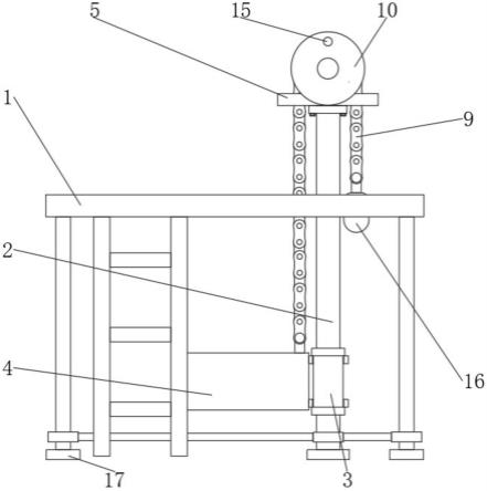 一种建筑工程施工用脚手架的制作方法