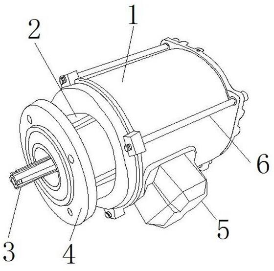 一种用于起重机的低噪音电机的制作方法