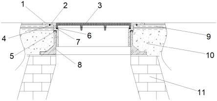 一种承插式防沉降噪井盖装置的制作方法