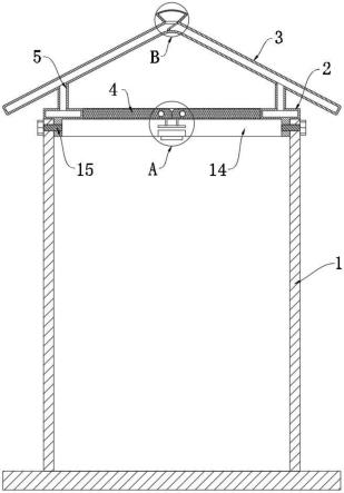 一种低压开关柜的顶板安装结构的制作方法