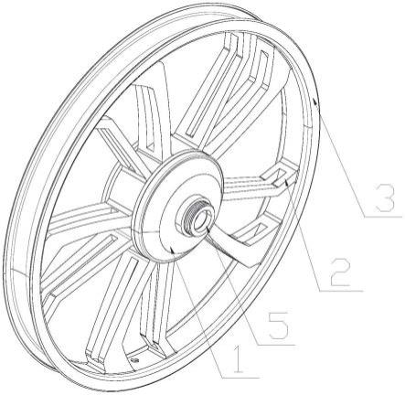 一种轻量化电动自行车电机轮毂的制作方法