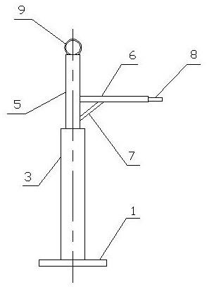 磨煤机轴承箱解体起吊移动装置的制作方法