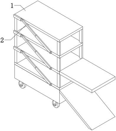 一种可折叠升降停车架连接处保养结构的制作方法