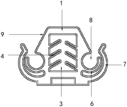 一种新型双孔管夹总成的制作方法