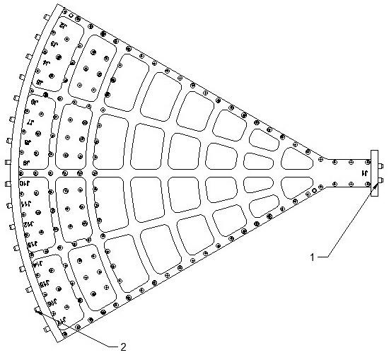 一种C波段E面扇形波导等功率合成器的制作方法