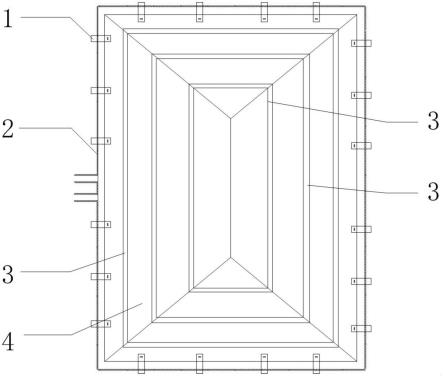 一种冬季屋顶用阻雪融冰装置的制作方法