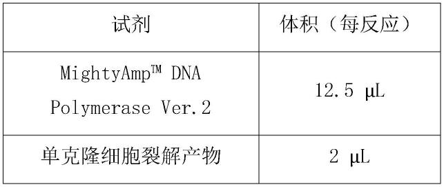 一种单克隆鉴定试剂盒及鉴定单克隆细胞基因型的方法与流程