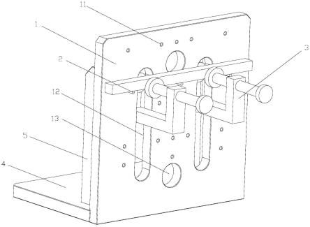 一种用于长形件钻孔的夹具工装的制作方法