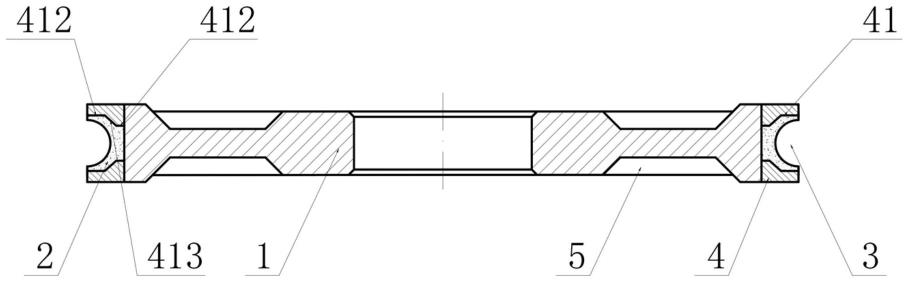 一种金属结合剂金刚石砂轮及其模具结构的制作方法