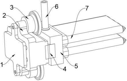 方形推板驱动小间距多头针阀系统的制作方法