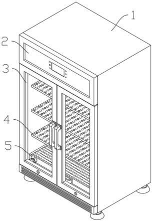 一种新型生鲜冷藏储物柜的制作方法