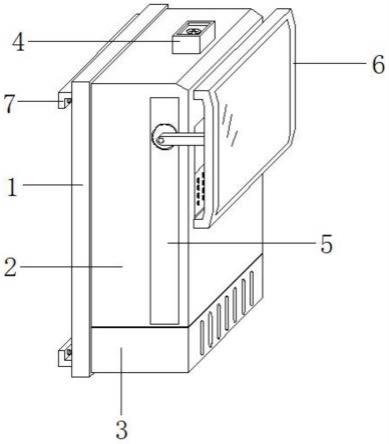 一种恒压供水专用变频器防水防尘结构的制作方法