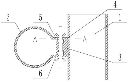 一种建筑用的手脚架连接结构的制作方法