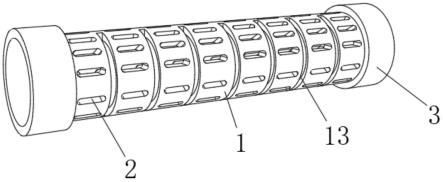 一种用于周向多分支孔道增产改造专用导向割缝筛管的制作方法