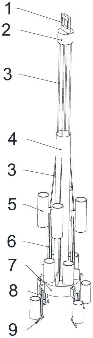 适用于液氮储罐的样本试管平摊冻存结构的制作方法