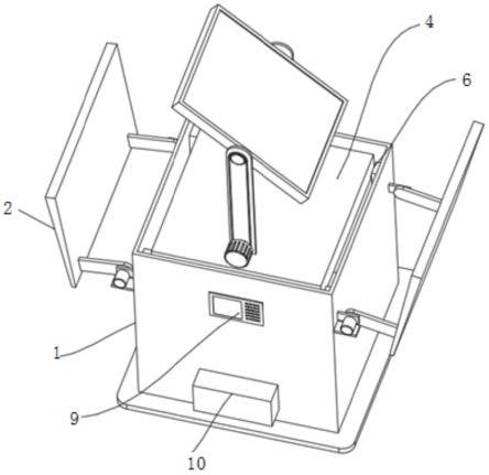 一种基于建筑设计的屋顶反光板的制作方法