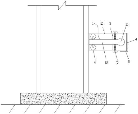 一种钢结构厂房简易沉降观测点装置的制作方法