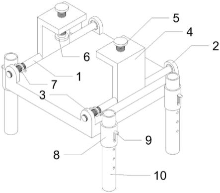 一种异形波导管的夹装台座的制作方法