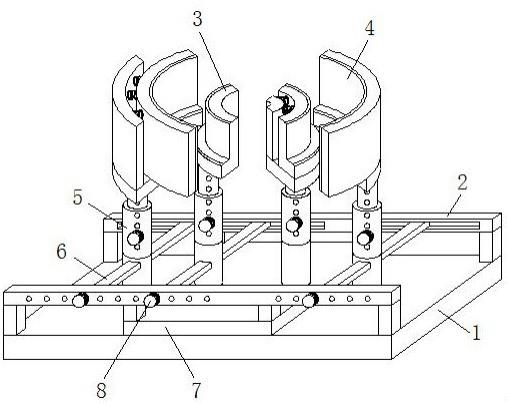 一种轴承内圈加工用具有限位缓冲机构的固定夹具的制作方法