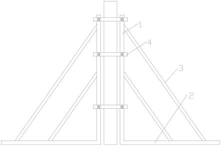 一种建筑工程用墙体加固支撑装置的制作方法