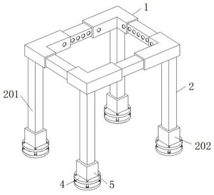 一种土建施工用支护架的制作方法