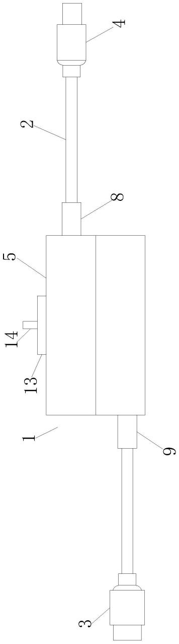 防缠绕USB数据线的制作方法