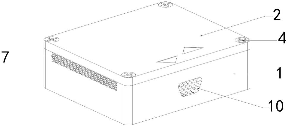 一种具有散热壳体的4路光收发模块的制作方法