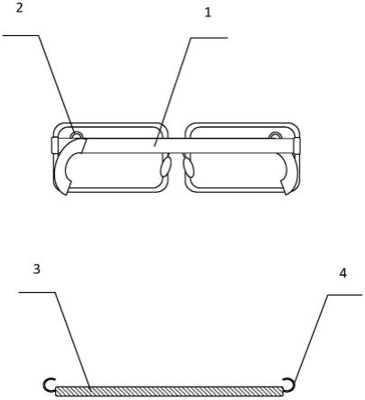 一种可缓解鼻梁压力的眼镜的制作方法