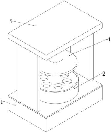 一种六堡茶茶饼制作用压制装置的制作方法