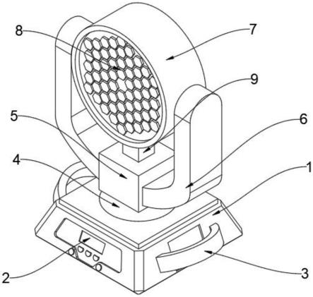 一种LED摇头灯的制作方法